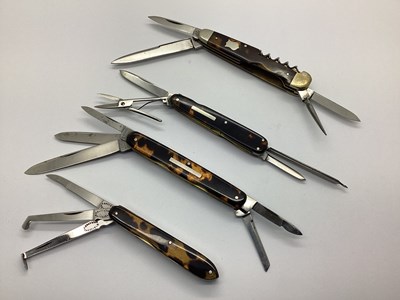 Lot 451 - Multi Tool Folding Pocket Knives,...
