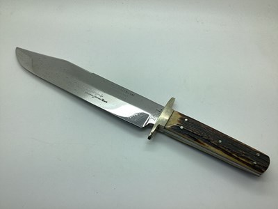 Lot 594 - Bowie Knife George Wostenholm & Son Ltd...