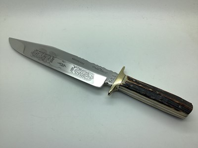 Lot 595 - Bowie Knife George Wostenholm & Son Ltd...