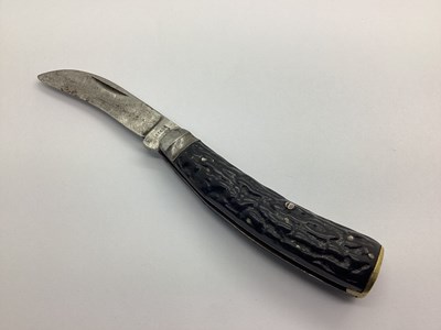 Lot 564 - Saynor Flat Bottom Folding Pruning Knife,...