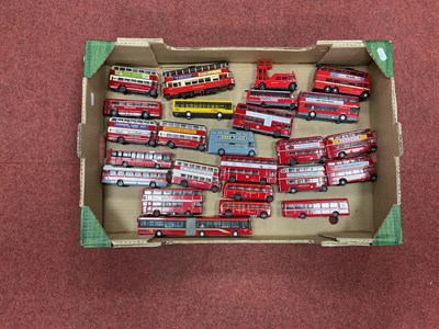 Lot 433 - Twenty-Five Loose 1:76th Scale Buses, by EFE...
