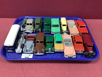 Lot 768 - Eighteen Original Dinky Toys, all repainted.