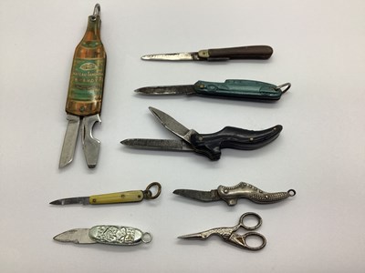 Lot 329 - Novelty Miniature Single Blade Folding Knife,...