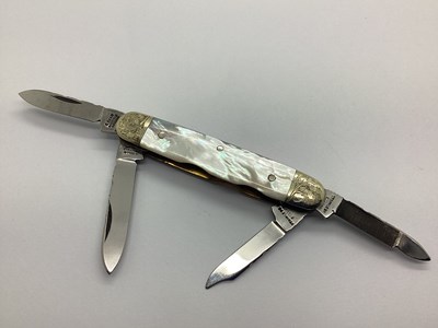 Lot 601 - Stan Shaw (Sheffield); Four Blade Folding...