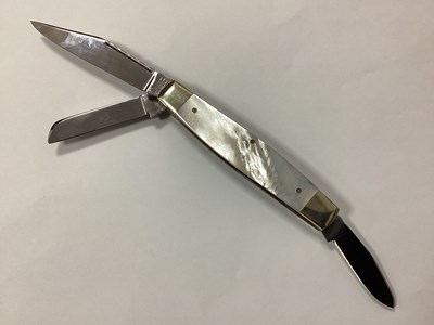 Lot 445 - I.XL George Wostenholm Three Blade Folding...