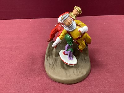 Lot 877 - A Limited Edition Modern Dan Dare White Metal...
