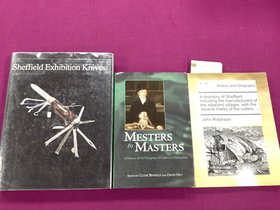 Lot 306 - Sheffield Exhibition Knives, by Bill Calusson,...