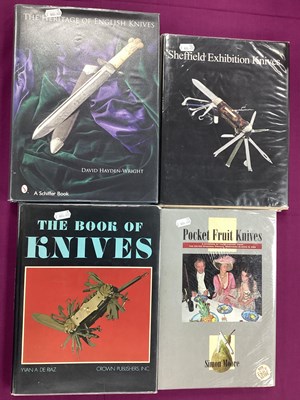Lot 310 - Sheffield Exhibition Knives, by Bill Clauson,...