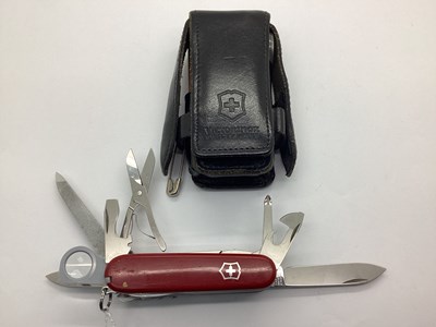 Lot 337 - Swiss Army Multifunction Combination Folding...