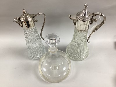 Lot 251 - A Highly Decorative Mounted Claret Jug, of...