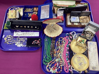 Lot 244 - A Selection Costume Bead Necklaces, imitation...