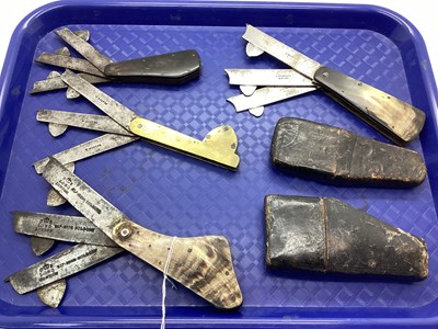Lot 1313 - A Collection of Assorted Fleams, including...