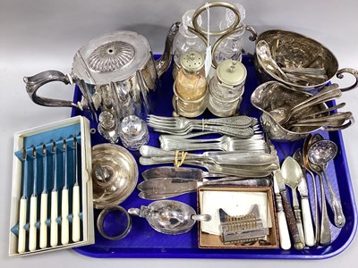 Lot 195 - A Collection of Platedware, to include EPNS...
