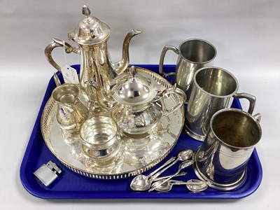 Lot 198 - An Assortment of Platedware, to include EPNS...