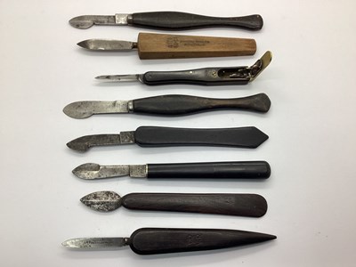 Lot 334 - Antique Quill Cutter, 13.5cm open length;...