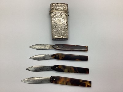 Lot 458 - A Victorian Hallmarked Silver Surgeon's Etui,...