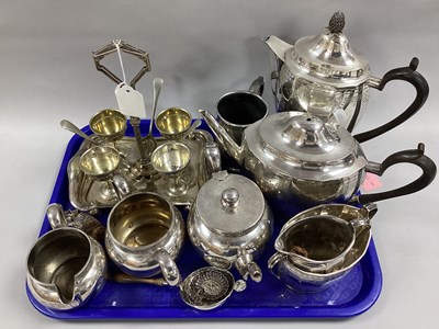 Lot 206 - An Assortment of Platedware, to include...