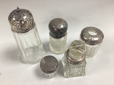 Lot 38 - A Small Collection of Hallmarked Silver...