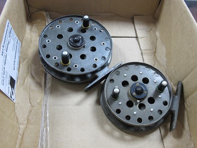 Lot 800 - Two Grice and Young Centrepin Reels, Avon...