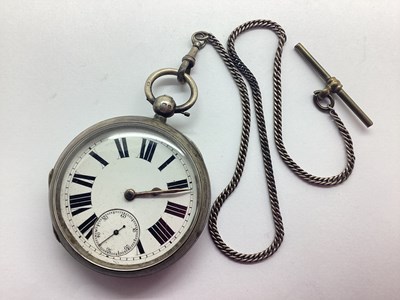 Lot 267 - A Victorian Hallmarked Silver Cased Openface...
