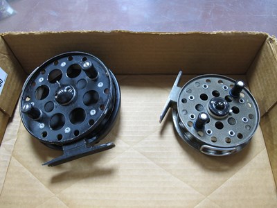 Lot 780 - Two Grice and Young Centrepin Reels, Avon...