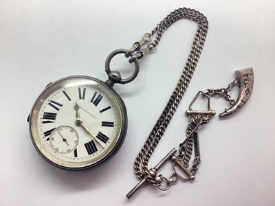 Lot 266 - A Victorian Hallmarked Silver Cased Openface...