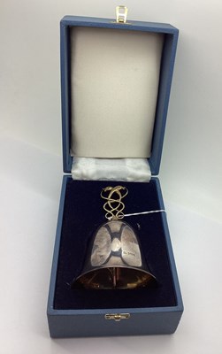 Lot 83 - A Hallmarked Silver Bell, DF, Sheffield 1992,...