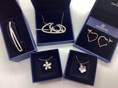 Lot 246 - Swarovski; A Collection of Crystal Set...