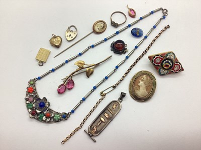 Lot 173 - A Collection of Vintage and Later Jewellery,...