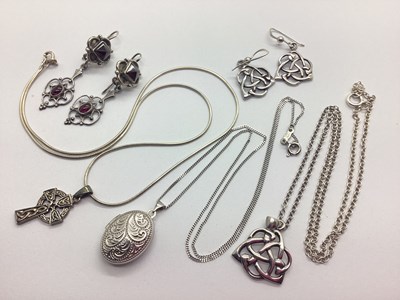 Lot 155 - An Assortment of "925" and Other Jewellery, to...