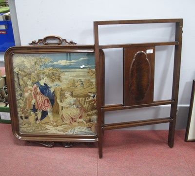 Lot 1486 - XIX Century Woolwork Picture in Period...