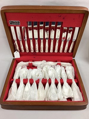 Lot 202 - Arthur Price; A Six Setting Canteen of Kings...