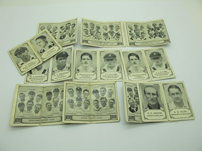 Lot 414 - Trade Cards Barratt single fold cricket -...