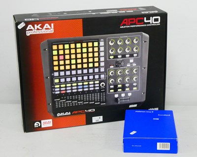 Lot 337 - Akai APC40 Ableton Performance Controller MK2,...