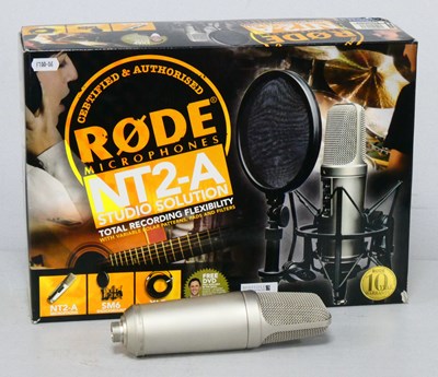 Lot 334 - Rode NT2-A Studio Condenser Microphone, with...