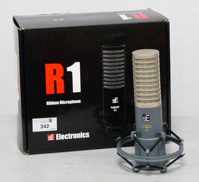 Lot 342 - SE Electronics RI Ribbon Microphone, boxed as...