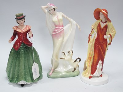 Lot 1251 - Royal Doulton Figures 'Harriet', 'Holly' and...