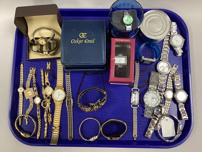 Lot 227 - A Selection of Modern Wristwatches, including...