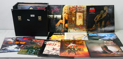 Lot 397 - Heavy Metal Interest LPs, twenty-five albums...