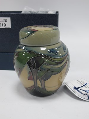 Lot 1219 - Moorcroft 'Moon Valley' Trial Ginger Jar and...