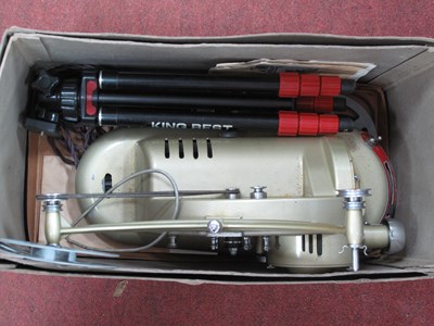 Lot 1453 - Pathescope Gem Projector with Accessories in...
