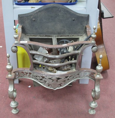 Lot 1459 - XVIII Century Style Serpentine Shaped Fire...