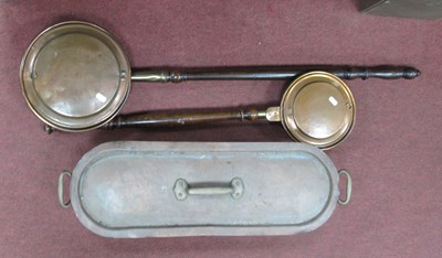 Lot 1452 - XIX Century Copper Fish Kettle, XIX Century...