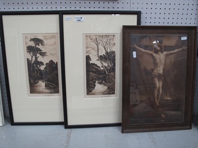 Lot 1481 - A Pair of W. Rawson (Sheffield Artist)...