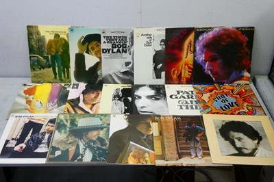 Lot 364 - Bob Dylan LP Collection, seventeen releases of...