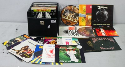 Lot 367 - Rocl and Metal 7" singles, over eighty...
