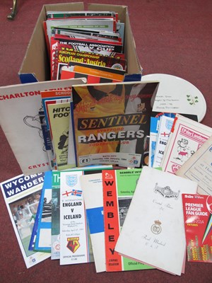 Lot 1097 - Football - Non-League, International, Scottish,...