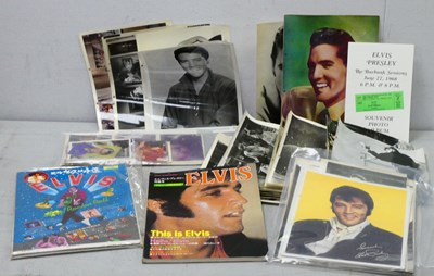 Lot 419 - Elvis Presley Photographs, a large collection...