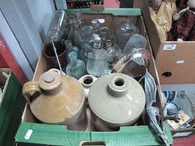 Lot 1083 - 'Gunn and Hay Sheffield' Stoneware Flagon,...