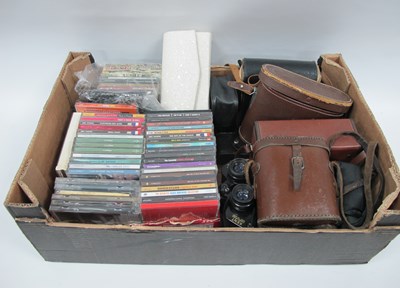 Lot 1037 - Kent Binoculars 8 x 4, Fumoto Cadet, C.DS, etc:...